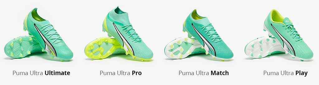 Puma Ultra modely v řadě