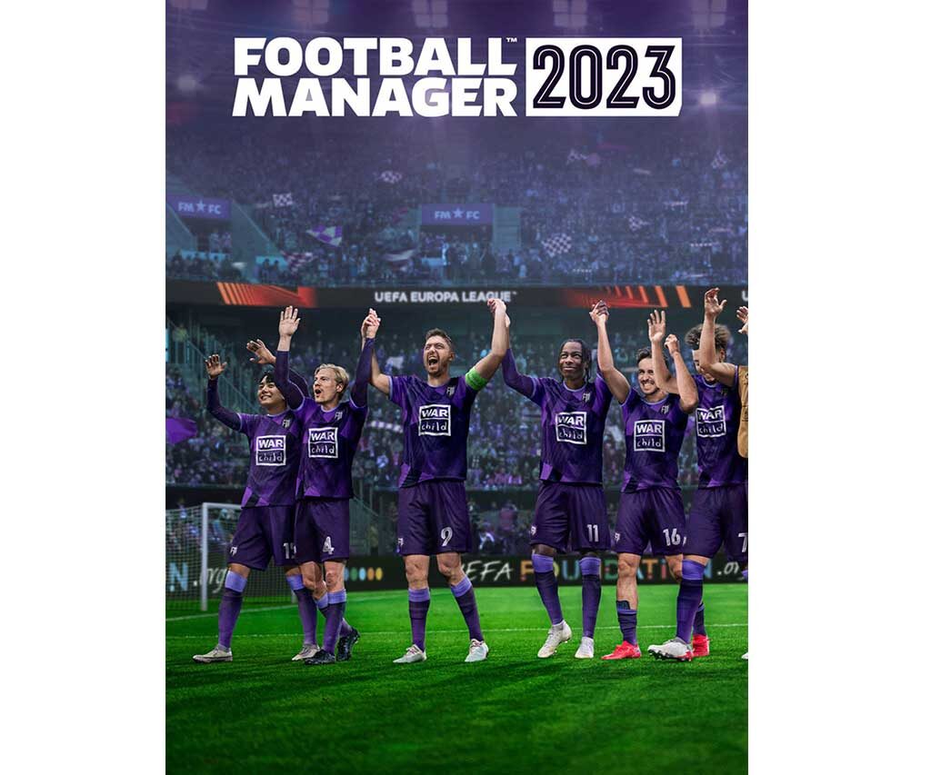 football manager 2023 PC hra jako dárek pro fotbalistu
