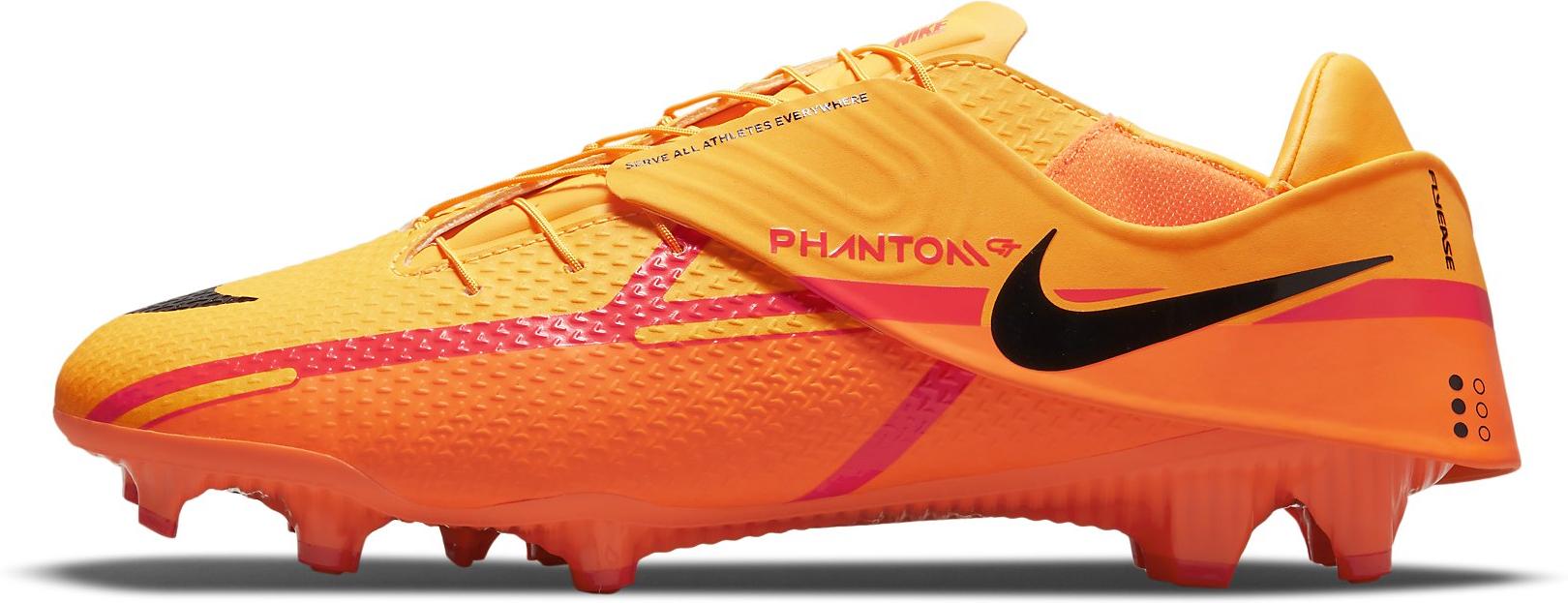 Kopačky Nike  Phantom GT2 Academy FlyEase MG oranžová