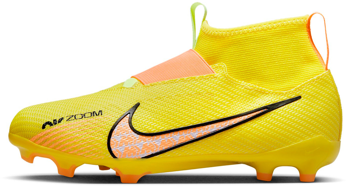 Kopačky Nike JR ZOOM SUPERFLY 9 PRO FG žlutá