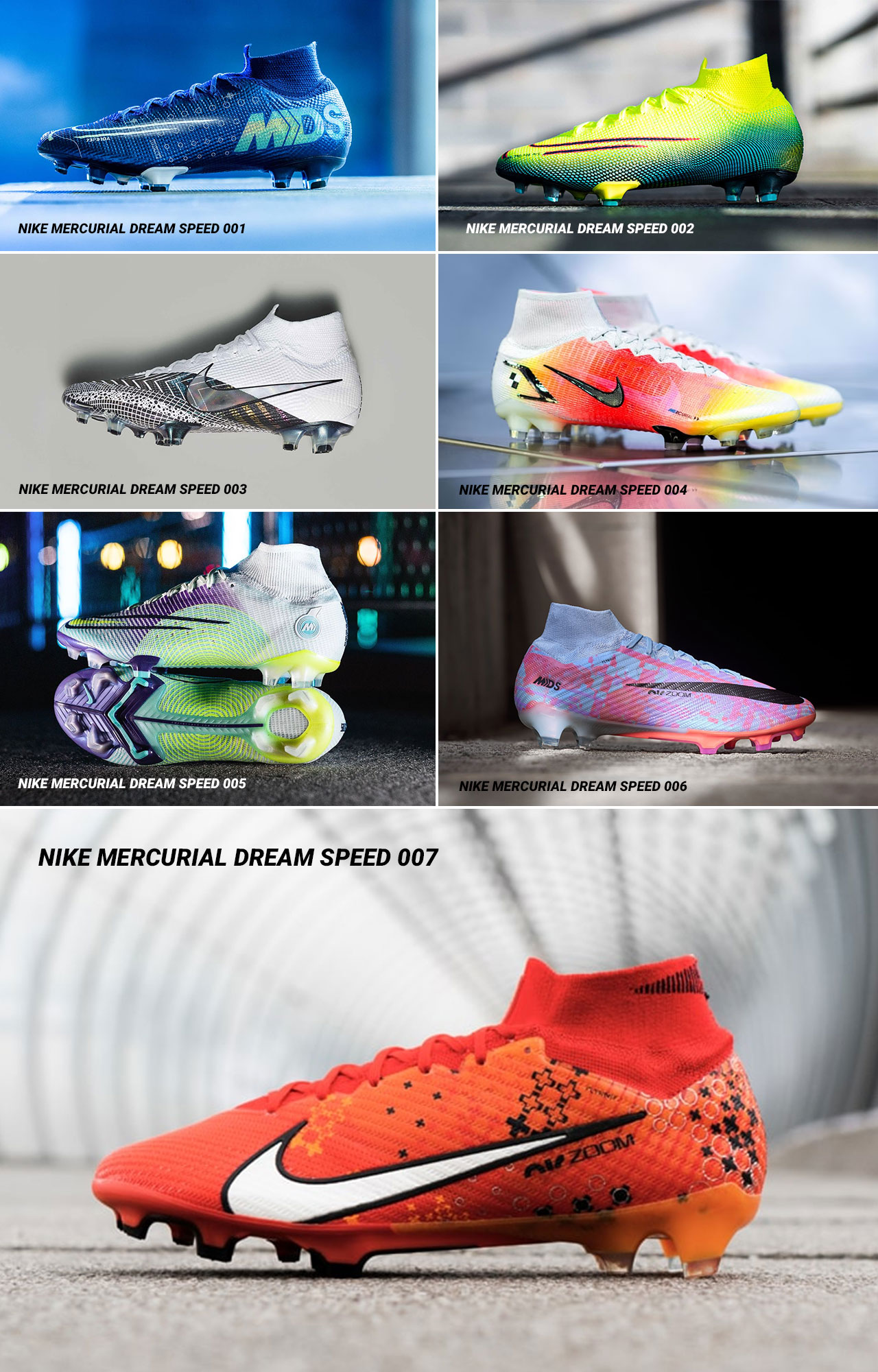 Nike Mercurial Superfly Dream Speed kolekce